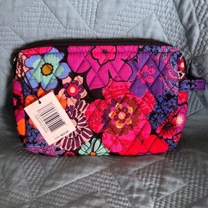 Vera Bradley Multicolor Floral Cosmetic Bag